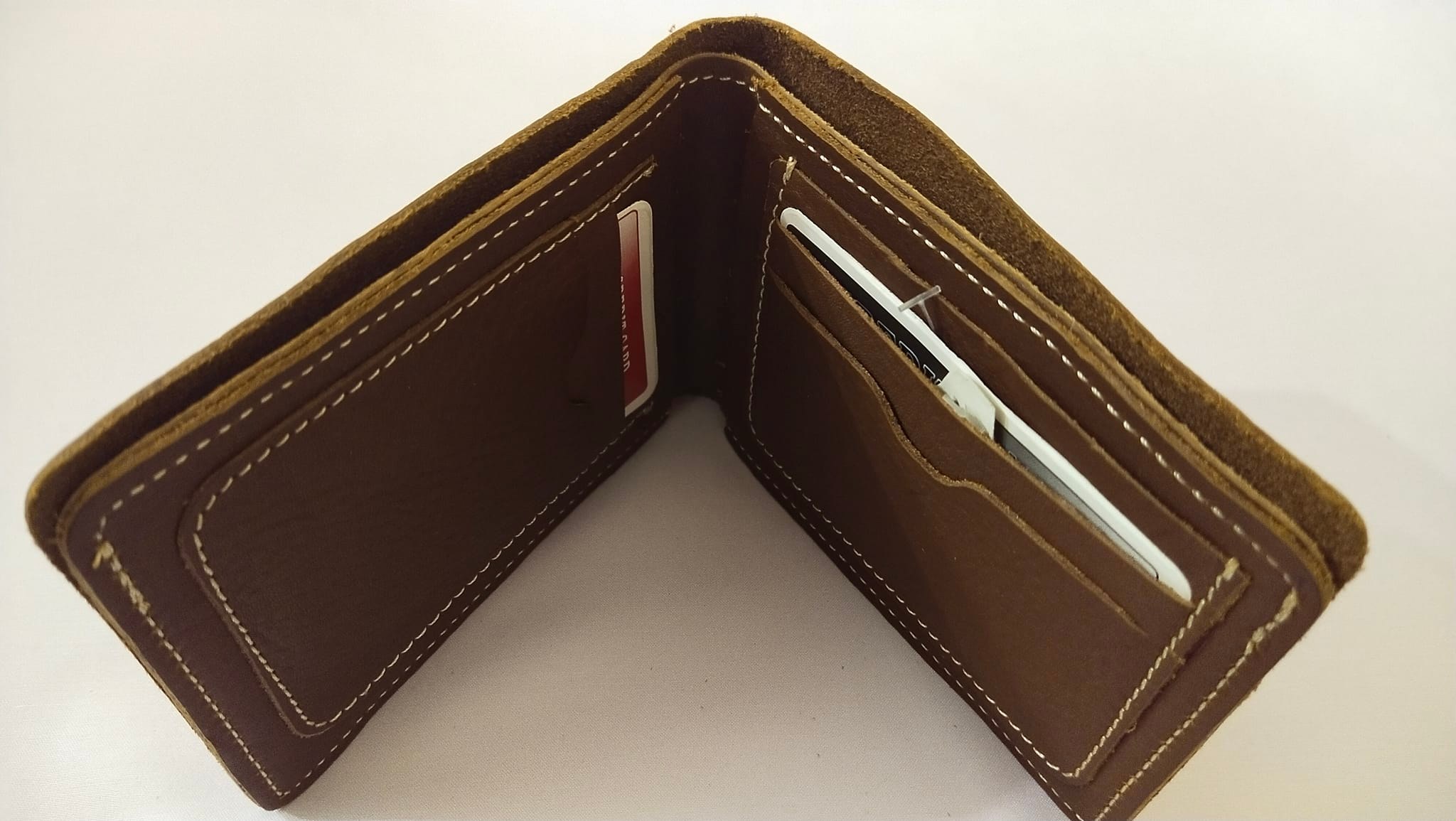 Brown Genuine Leather Men’s Wallet - Image 3
