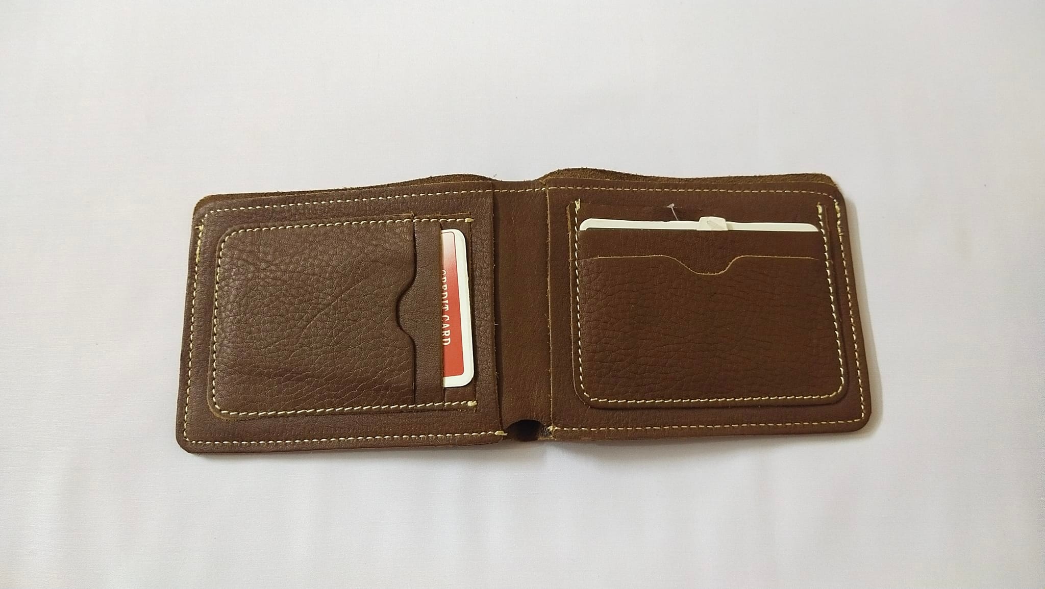 Brown Genuine Leather Men’s Wallet - Image 4